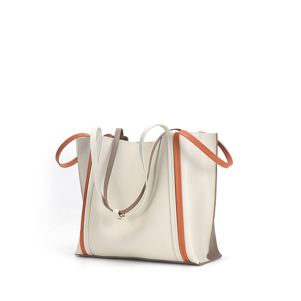 Freya Two-Tone Shoulder Bag