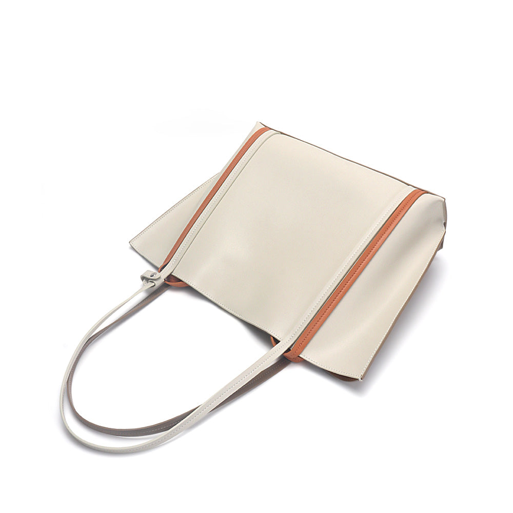 Freya Two-Tone Shoulder Bag