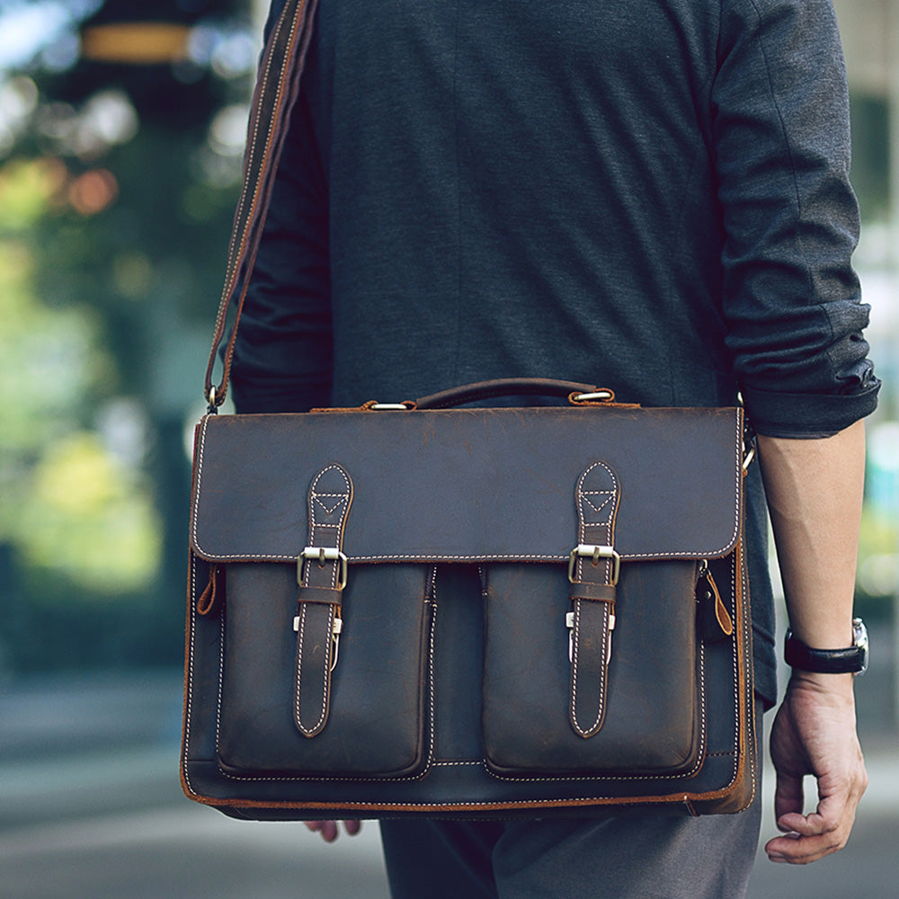 Manchester Leather Briefcase