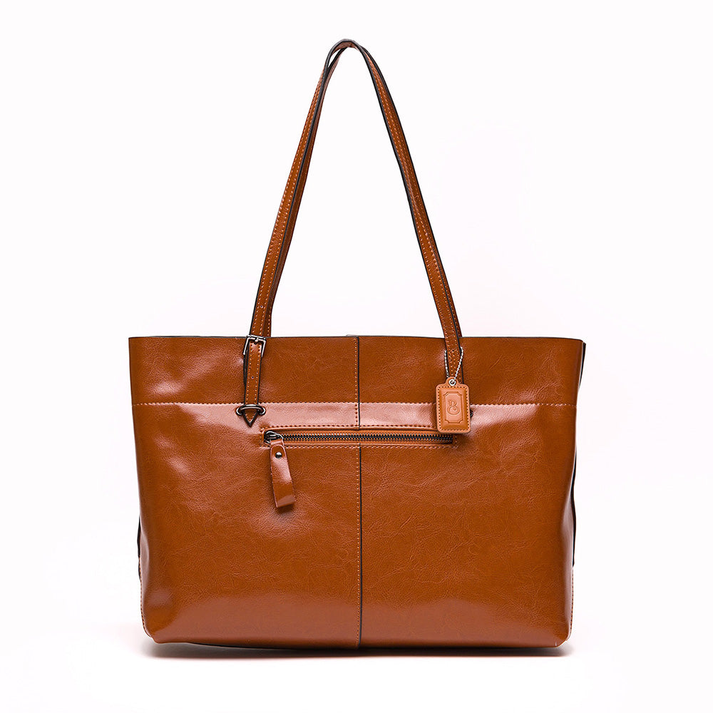 Marseille Classic Leather Tote